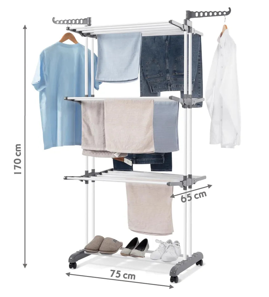 TendeFácil® - Tendedero Ropa Colgador Pechero Plegable