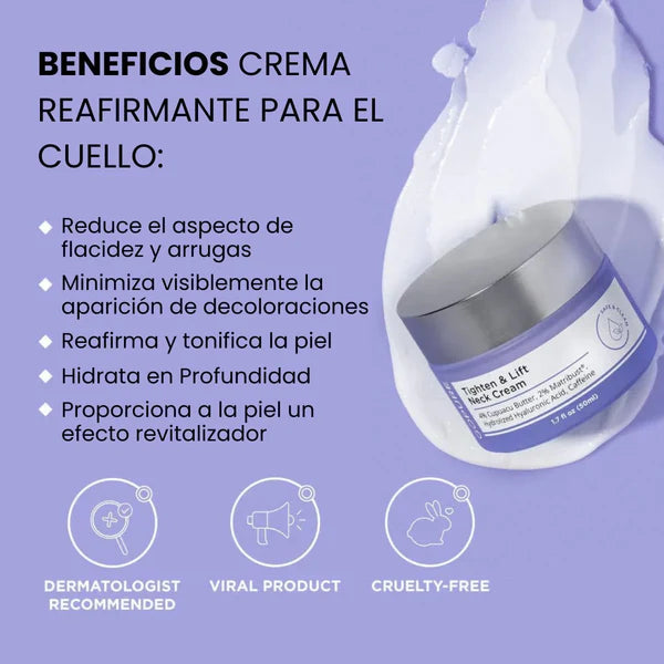 GoPure® - Reafirma, Eleva y Rejuvenece Visiblemente la Piel del Cuello