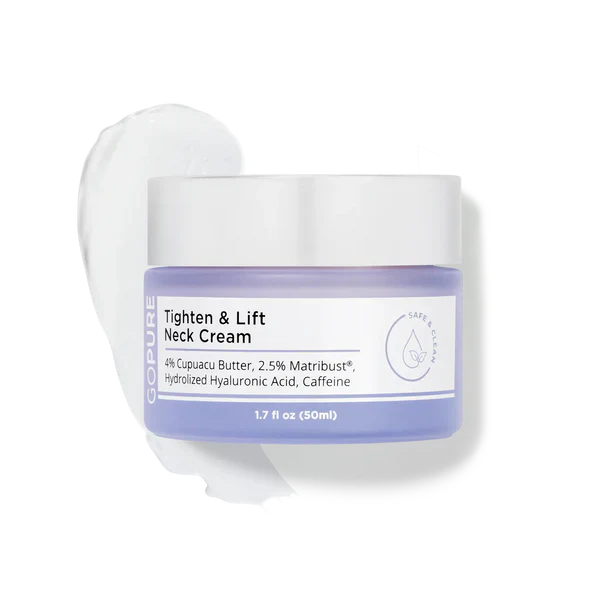 GoPure® - Reafirma, Eleva y Rejuvenece Visiblemente la Piel del Cuello