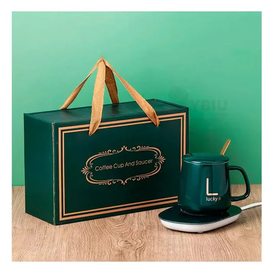 Lucky® - Taza Con Calentador Eléctrico
